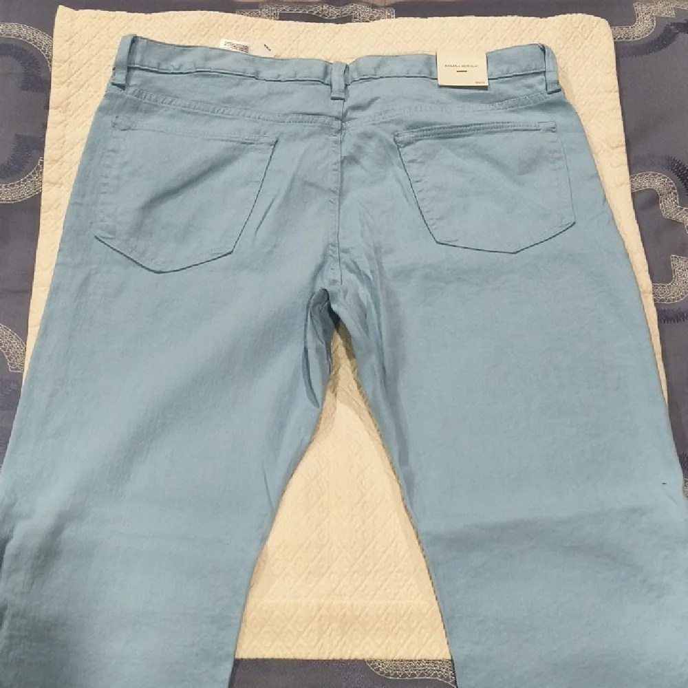 Banana Republic Slim Linen-Cotton Traveler Pant 36W x 32L